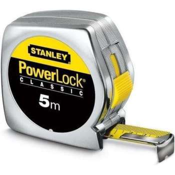 STANLEY Rolbandmaat Powerlock - 5 m - 19 mm