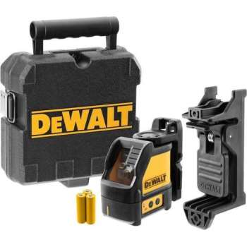 DeWALT DW088CG Zelfnivellerende kruis lijnlaser in koffer - 2 lijnen - 15m - Groen