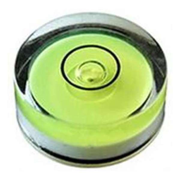 DW4Trading® Mini ronde waterpas geel