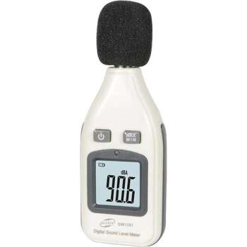 Narvie Mini Digitale Decibelmeter 30 dB tot 130 dB - Kleine Db Meter - Geluidsmeter - 31.5 Hz tot 8 KHz - LCD Scherm