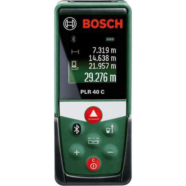 Bosch PLR 40 C Afstandsmeter - Tot 40 meter bereik - Bluetooth