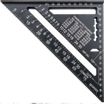 WeldAmps square 17 - hoekmeter - 17 cm - klussen - hoekmeters - meetgereedschap - handgereedschap - winkelhaken