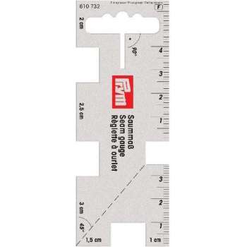 Prym Zoommeter met cm-schaal Transparant 10 cm