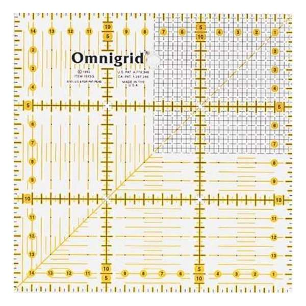 OMNIGRID LINIAAL 15 X 15 CM