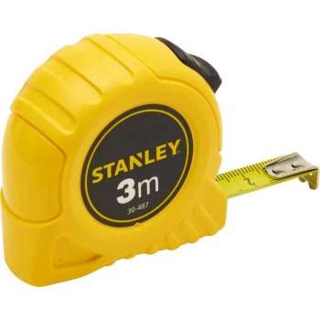 Rolbandmaat Stanley 3m - 12,7mm (kaart) 0-30-487