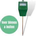 Kirano® Vochtmeter voor Planten - Watermeter - Vochtigheidsmeter  - Geschikt voor Binnen en Buiten - Bodemvochtmeter