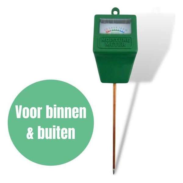 Kirano® Vochtmeter voor Planten - Watermeter - Vochtigheidsmeter  - Geschikt voor Binnen en Buiten - Bodemvochtmeter