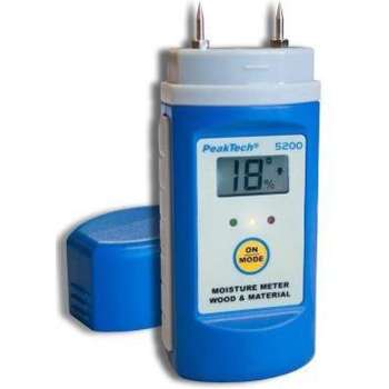 PeakTech 5200 Hout- en materiaalvochtmeter