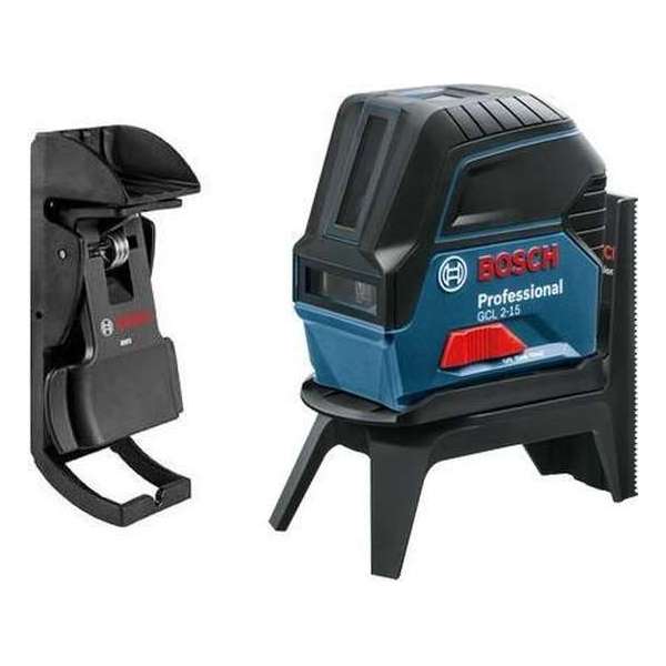 Bosch GCL 2-15 Lijnlaser met loodlijnfunctie - 15m - in koffer