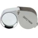 Juweliers vergrootglas loop loupe 30x vergroten 21mm / HaverCo