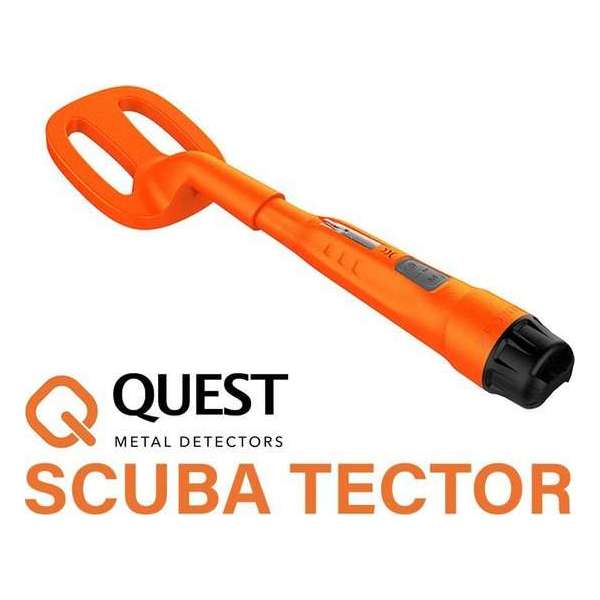 Quest Scuba Tector onderwater metaaldetector voor duiken