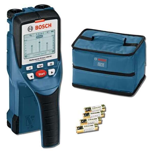 Bosch detector/Wallscanner Bosch D-tect 150 s Vocht Professional