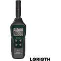 LORIOTH® Straling meter - EMF Meter - Radiatie Monitor - Dosimeter - Draagbaar - Zwart