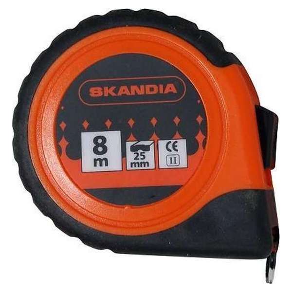 Skandia Rolbandmaat 8mx25mm 2 C.