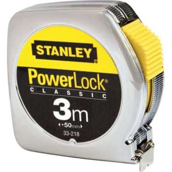 Stanley 0-33-218 PowerLock Classic Rolmaat - 3m x 12,7mm