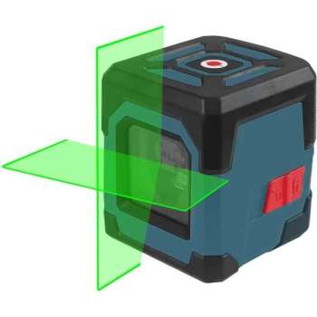 Laser kruislijn haakse lijnen