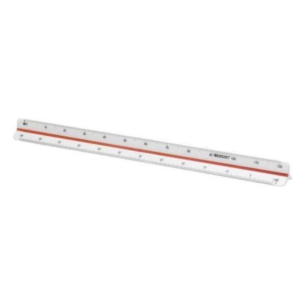 Schaalstok Westcott 30cm - 1:100-200-250-300-400-500