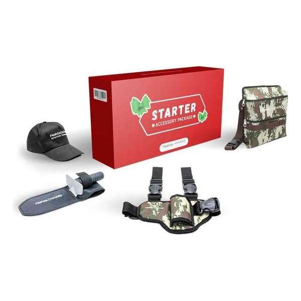 Nokta|Makro metaaldetector Starter Accessory Package grasmes/ vondstentas/ beenholster