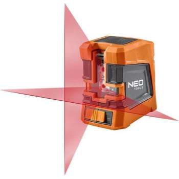 NEO kruis laser, magnetische houder, 15m automatische uitlijning