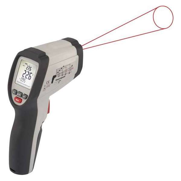 VOLTCRAFT IR 800-20C Infrarood-thermometer Optiek 20:1 -40 tot 800 °C Pyrometer