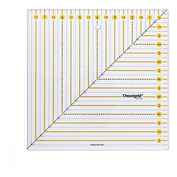 Prym | Omnigrid Liniaal | 8x8"