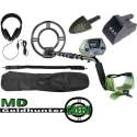 MD Goldhunter Green Metaaldetector met accessoirespakket