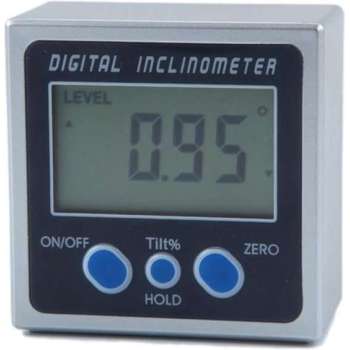 DW4Trading® Digitale hoekmeter inclinometer meetbereik 0-360° Zaagmachine