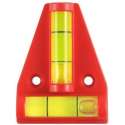 Proplus Waterpas Pyramide 6 Cm Rood/geel Blister