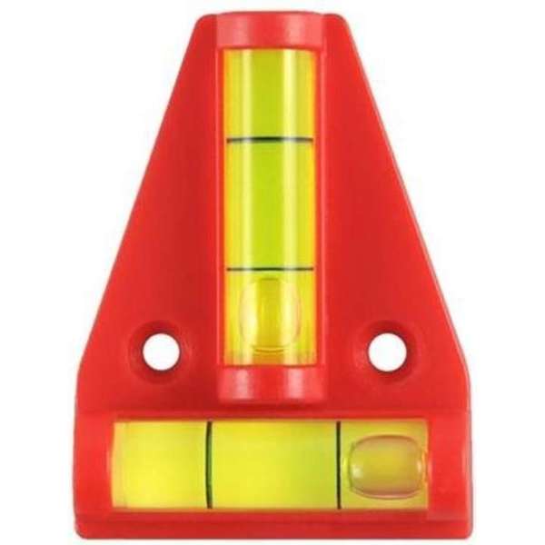 Proplus Waterpas Pyramide 6 Cm Rood/geel Blister