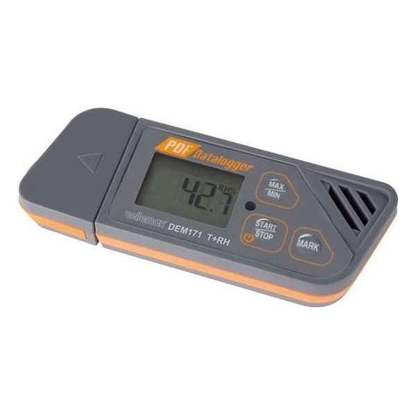 Datalogger Voor Temperatuur En Vochtigheidsgraad Met Usb-Uitgang (Plug & Play)