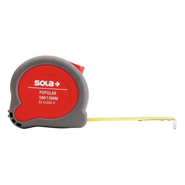 Sola Popular PP 5 m Rolmaat - 5m x 19mm