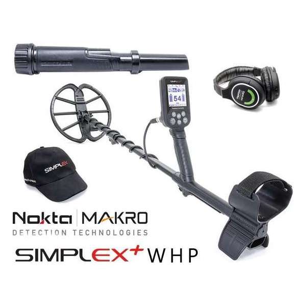 Nokta | Makro Simplex + WHP metaaldetector met PulseDive Pinpointer MEGA ACTIE