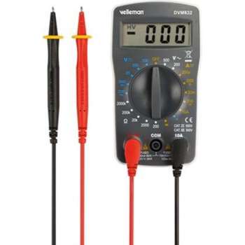 Velleman Digitale Multimeter 3,5lcd Compact