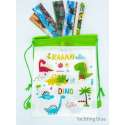 Pen - dinosaurus - rugzak dino - liniaal - dino lineaal - kado jongens - kado kinderen - back to school -