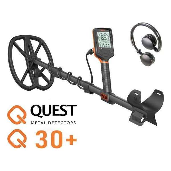 Quest Q30 + waterdichte metaaldetector