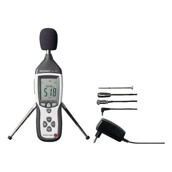 Voltcraft SL-451 Sound Level Meter and Data Logger 31.5 Hz – 8 kHz