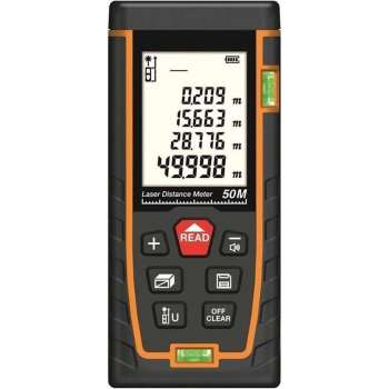 A&K Professionele Laser Afstandsmeter | 70 meter bereik | Gebruiksvriendelijk | Snelle Afstandsmeting | Incl. batterijen