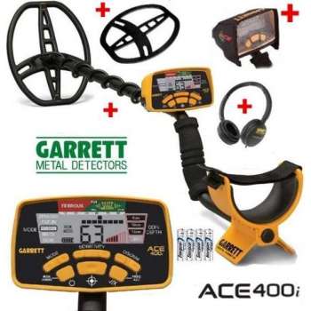 Garrett Ace 400i metaaldetector voordeelpakket