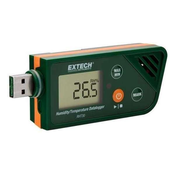 EXTECH RHT30: USB Vochtigheid/Temperatuur Datalogger