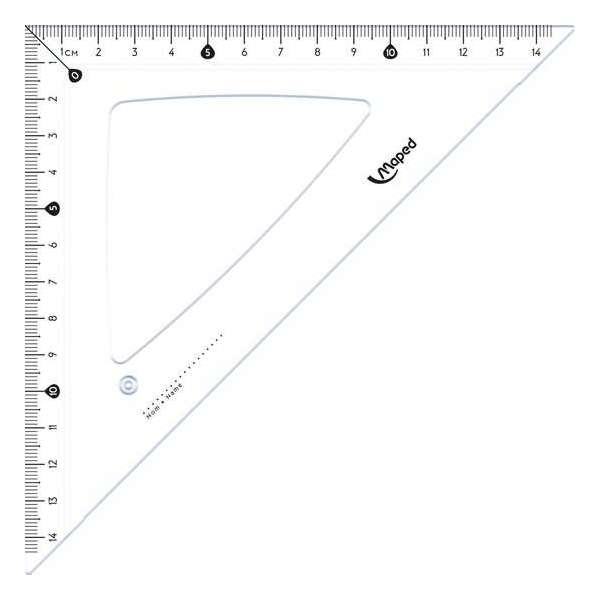 Maped Driehoek 45 graden - 21 cm