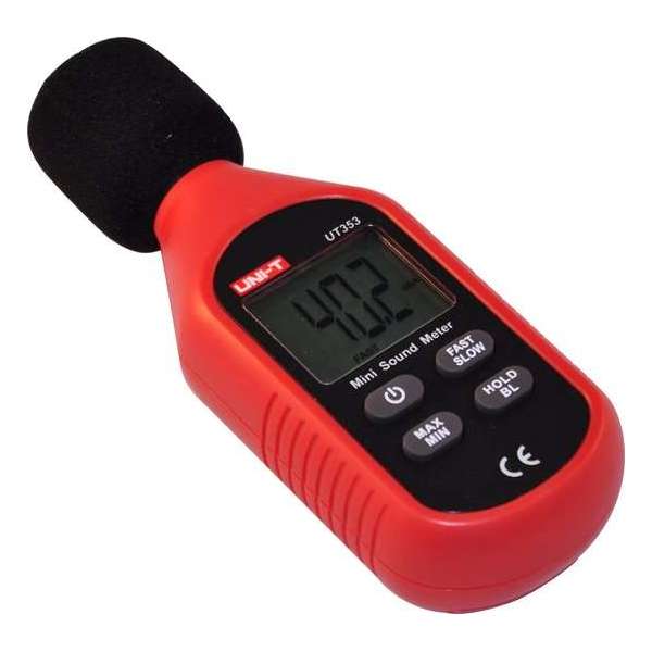 Phonaddon Geluidsmeter Decibelmeter Geluidssterktemeter Geluidsniveaumeter Digitaal 30-130 dB