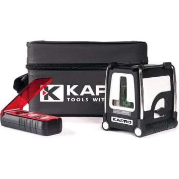 Set Kruislijnlaser - 60m 872G Prolaser® Plus (Groen laser) + (''363 Kaprometer'' Afstandsmeter 30m)