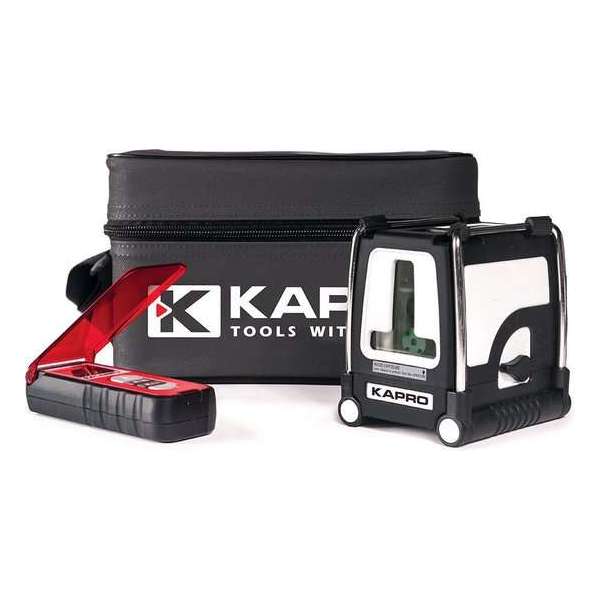 Set Kruislijnlaser - 60m 872G Prolaser® Plus (Groen laser) + (''363 Kaprometer'' Afstandsmeter 30m)