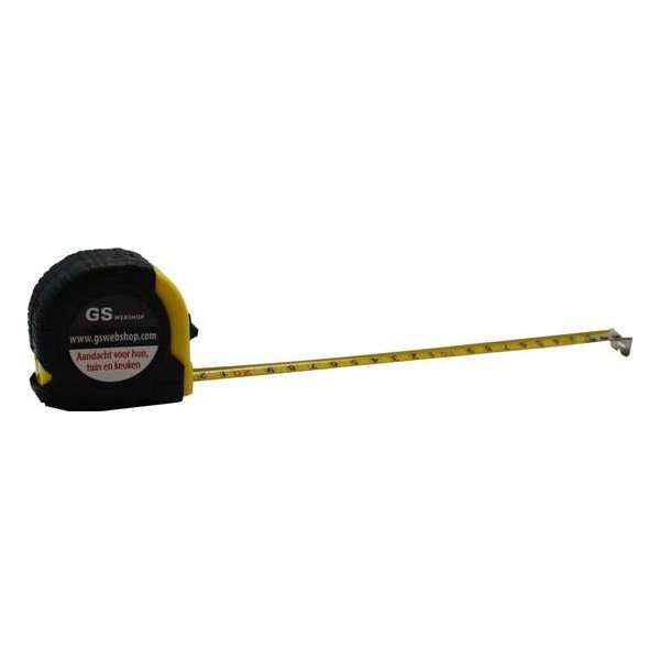 Rolbandmaat 3 meter x 16 mm - rolmeter - rolband - rolmaat