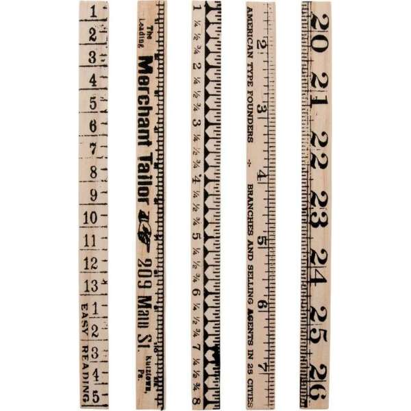 Idea-ology -Tim Holtz ruler pieces