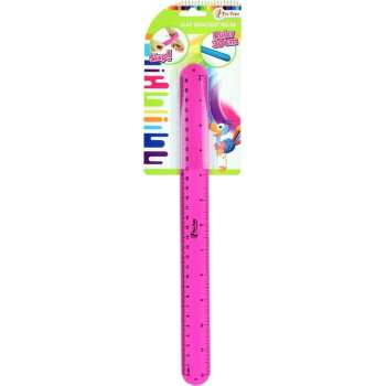 Toi-toys Klaparmband Liniaal 30 Cm Roze