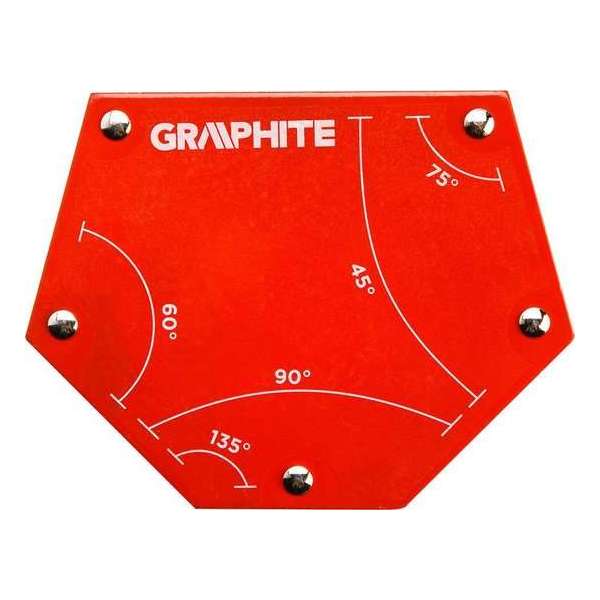 Graphite Magnetische Laswinkelhaak 111x136x24mm