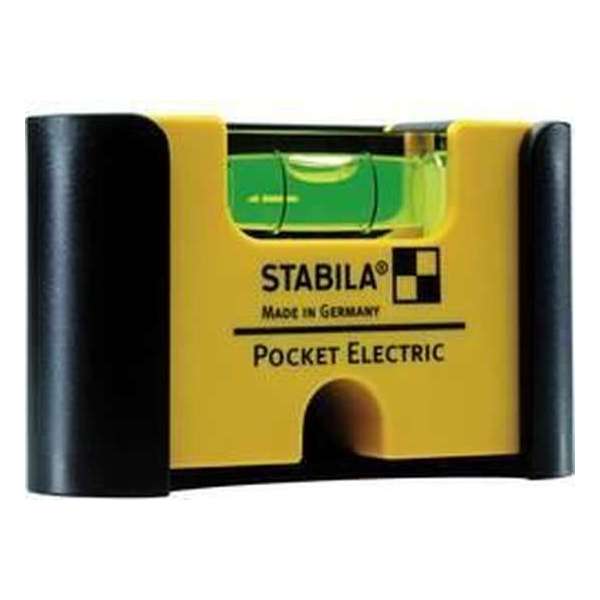 Stabila Pocket Electric 18115 Mini-Waterpas 7 Cm 1 Mm/M