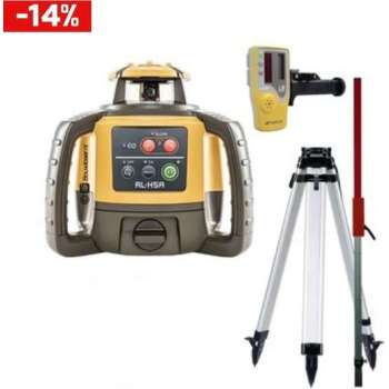 TOPCON zelfnivellerende roterende laser - Bouwlaser - Set inc. Statief, baak en ontvanger!