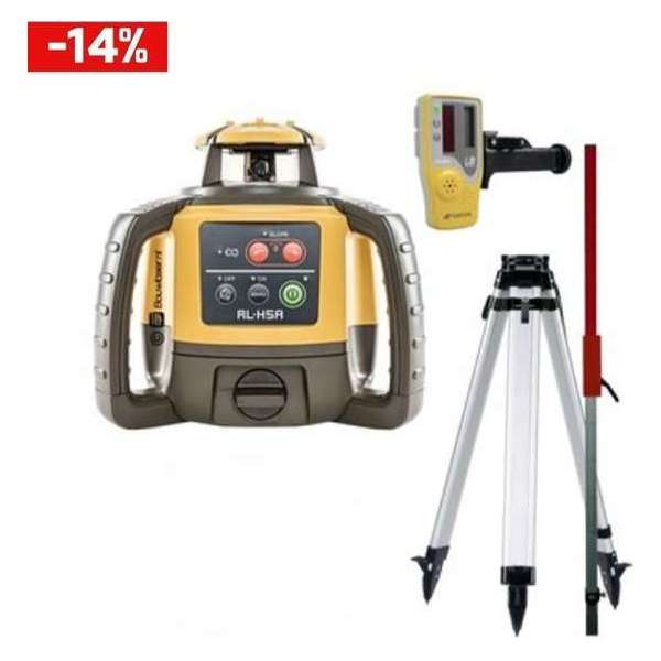 TOPCON zelfnivellerende roterende laser - Bouwlaser - Set inc. Statief, baak en ontvanger!